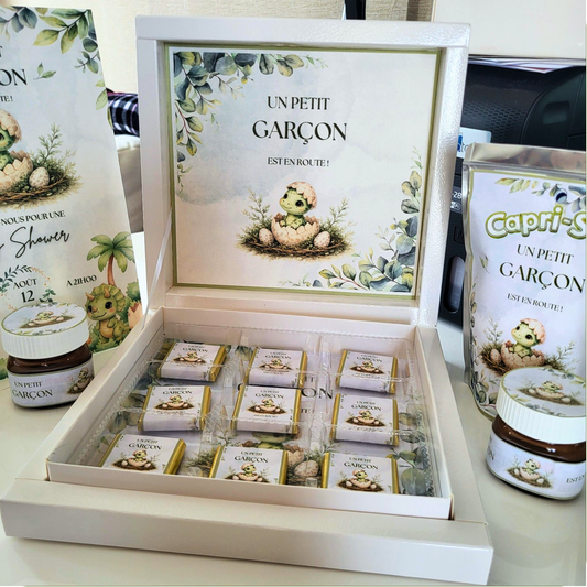 Boite de chocolats personnalisé