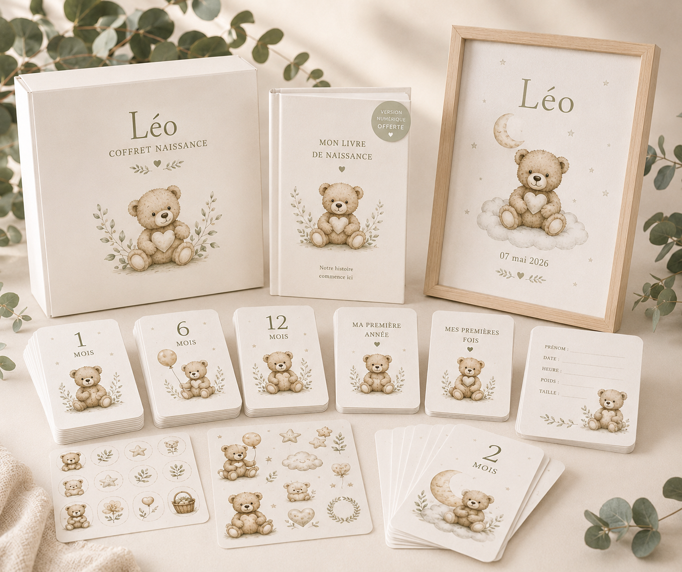 Coffret Souvenirs Bébé