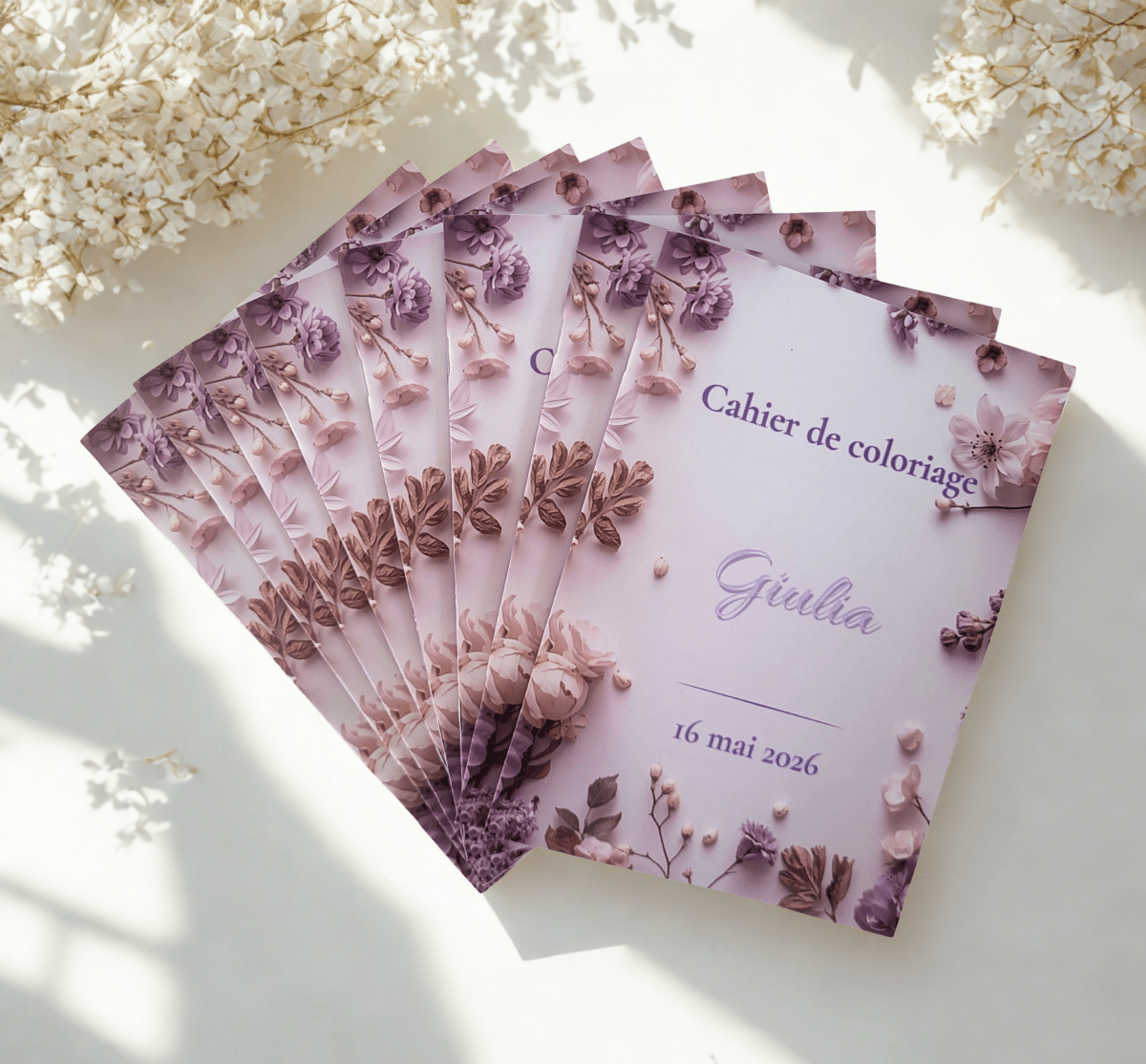 Cahier de coloriage + crayons de couleurs - Créa'Goûter -