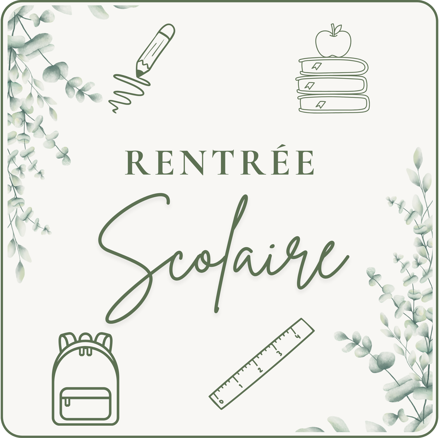 🎒 Rentrée scolaire