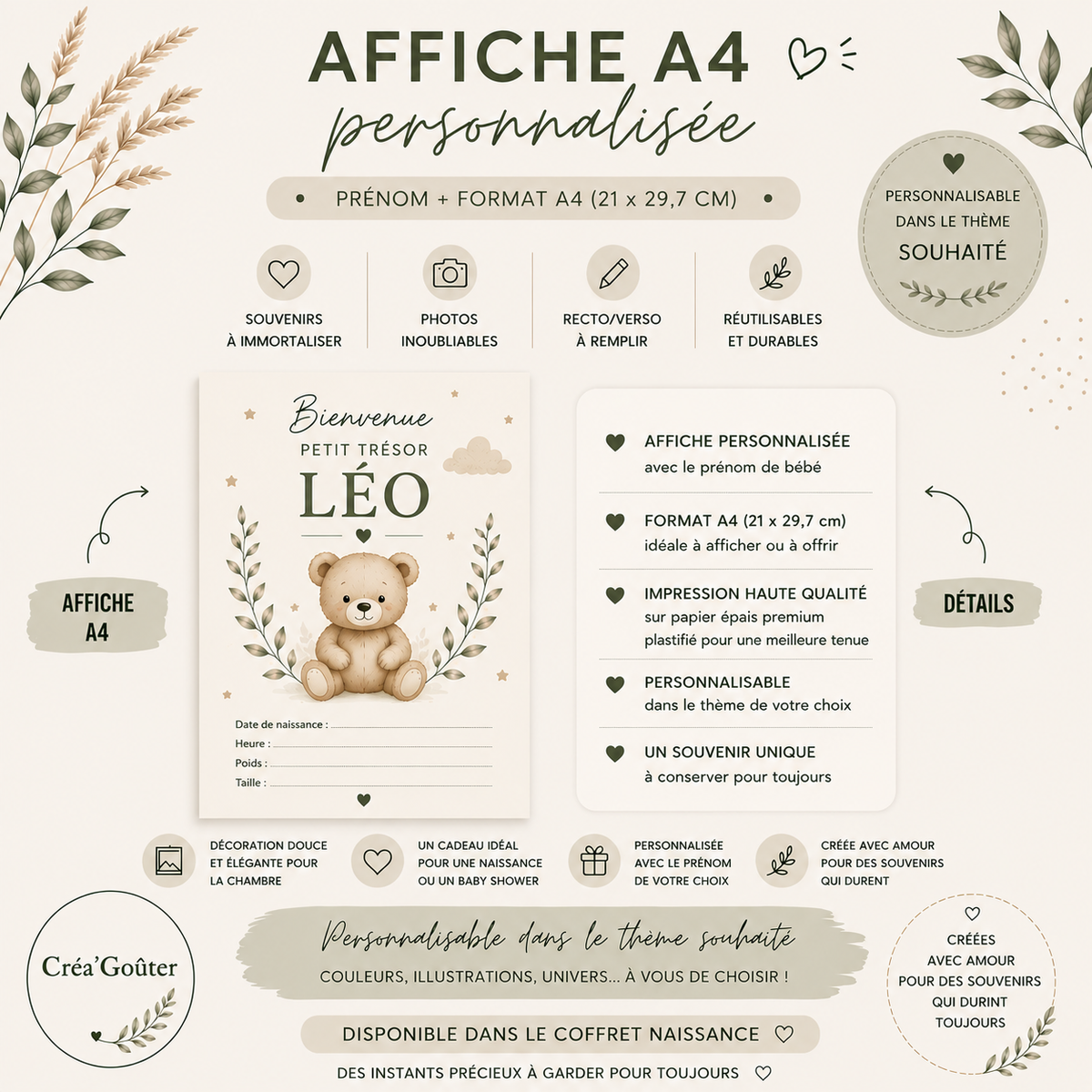 Coffret Bienvenue Bébé