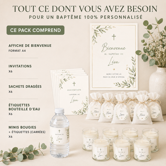 Coffret Baptême