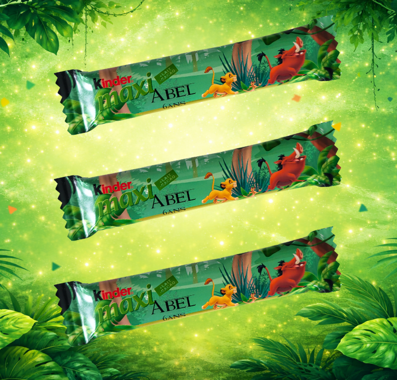 Maxi Barre Chocolat Lait - Créa'Goûter - 