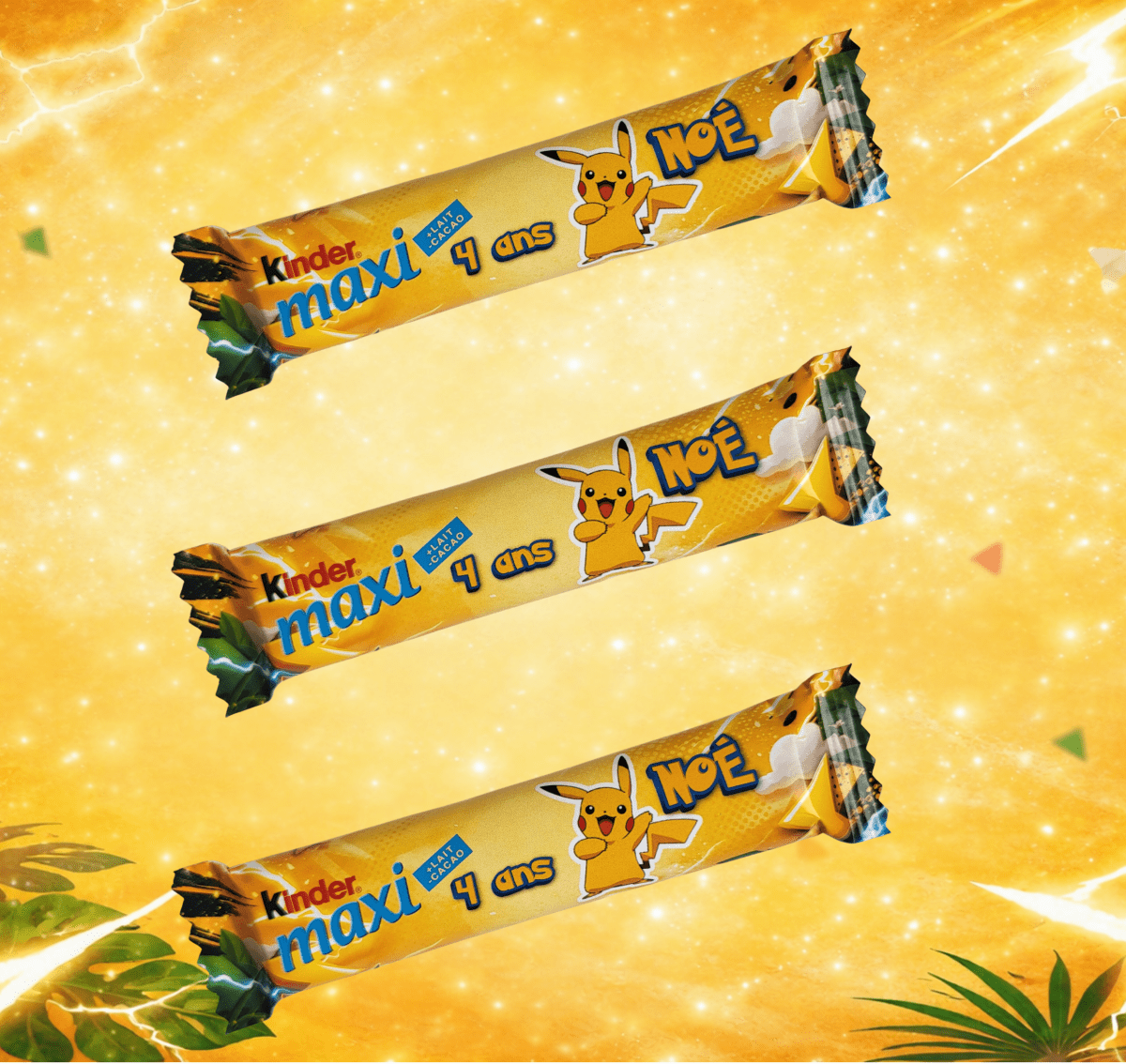 Maxi Barre Chocolat Lait - Créa'Goûter - 