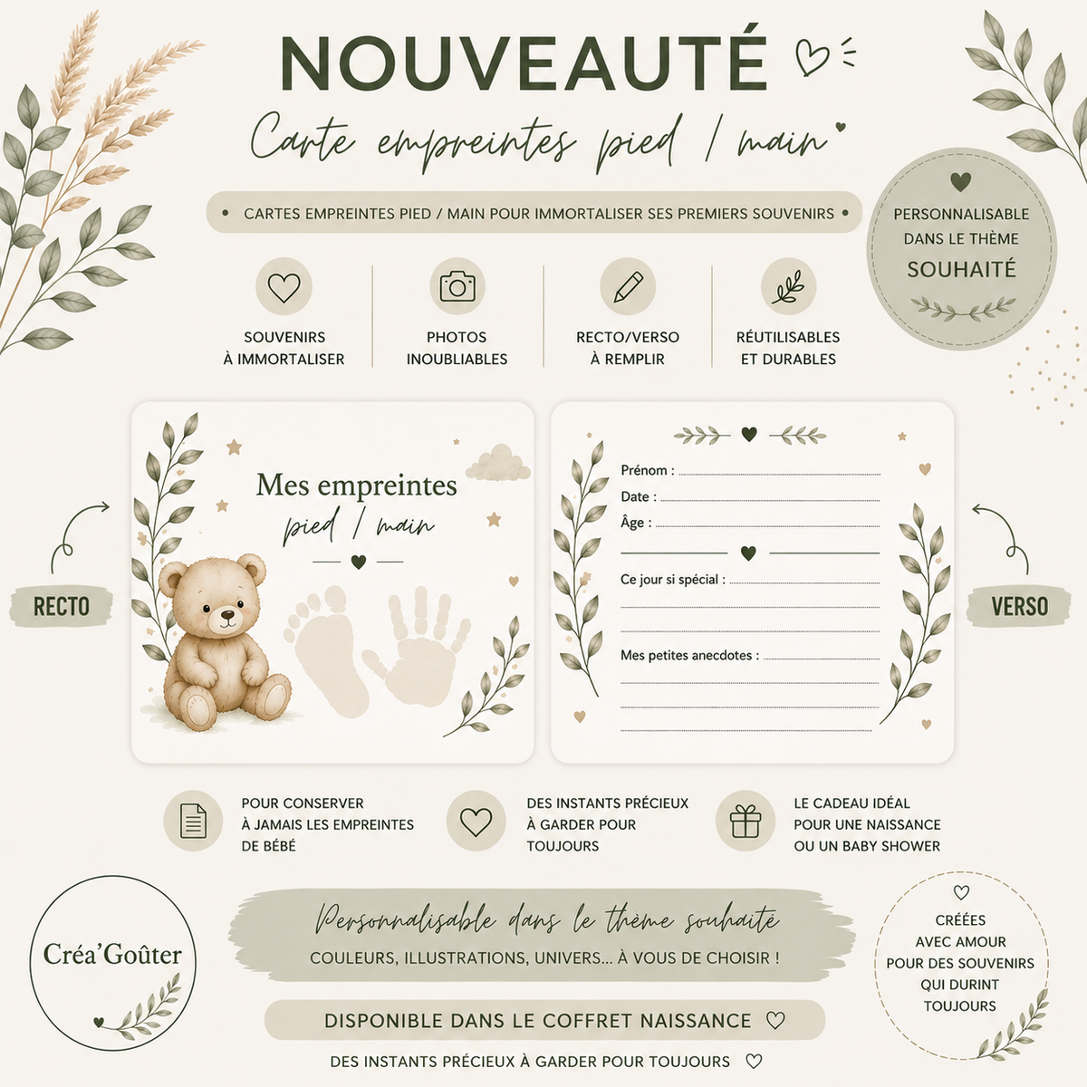 Coffret Bienvenue Bébé