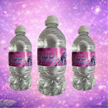 Bouteille d’eau (étiquette seulement)