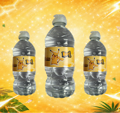 Bouteille d’eau (étiquette seulement)