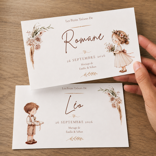 Étiquettes Personnalisées (Lot de 5)