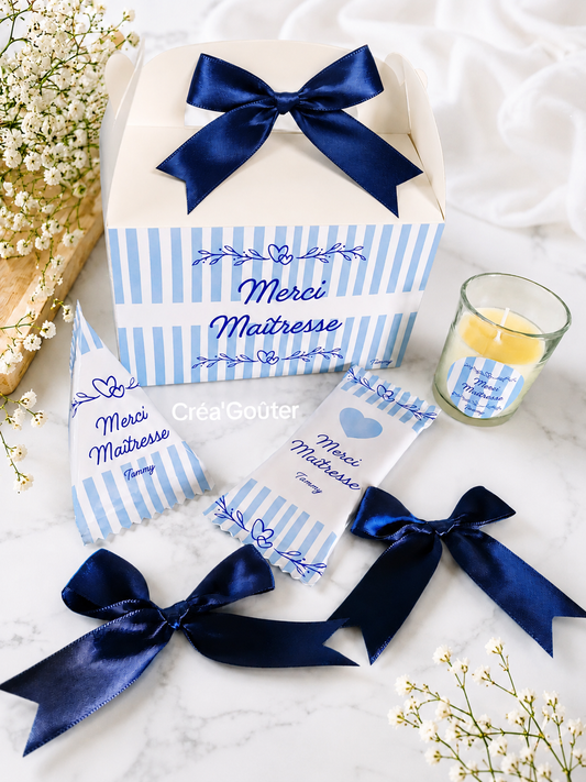 Box "Merci Maîtresse" personnalisé