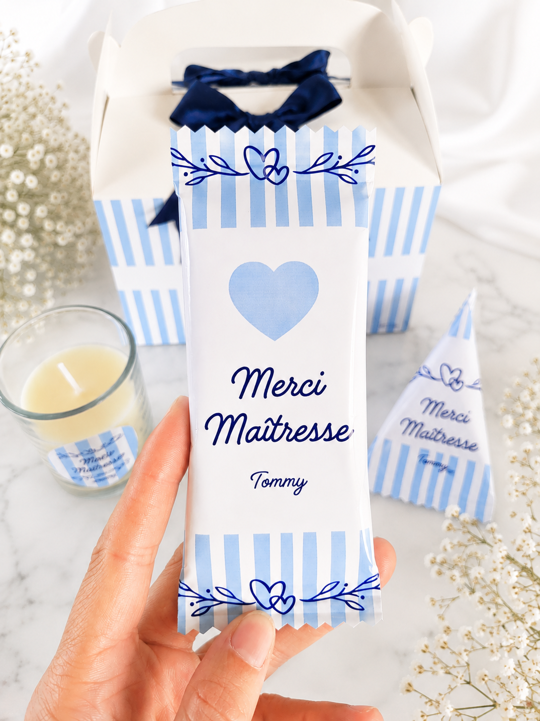 Box "Merci Maîtresse" personnalisé