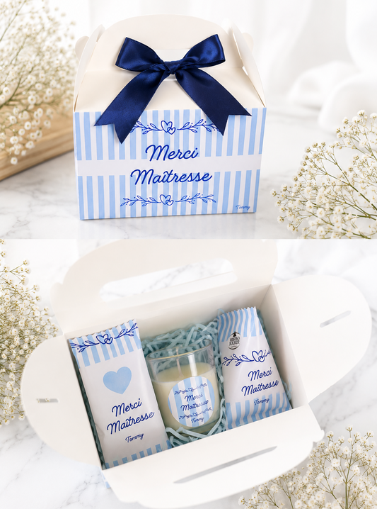 Box "Merci Maîtresse" personnalisé