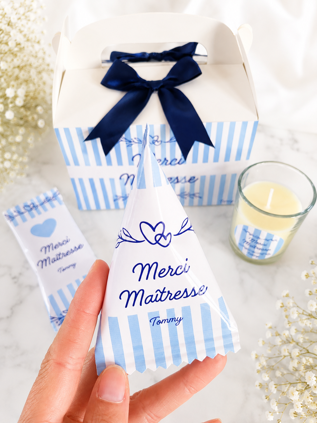 Box "Merci Maîtresse" personnalisé