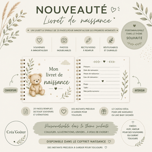 Coffret Souvenirs Bébé