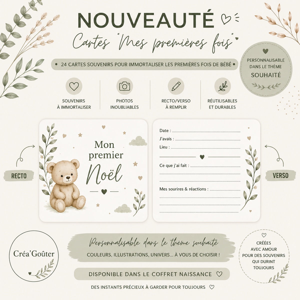 Coffret Souvenirs Bébé