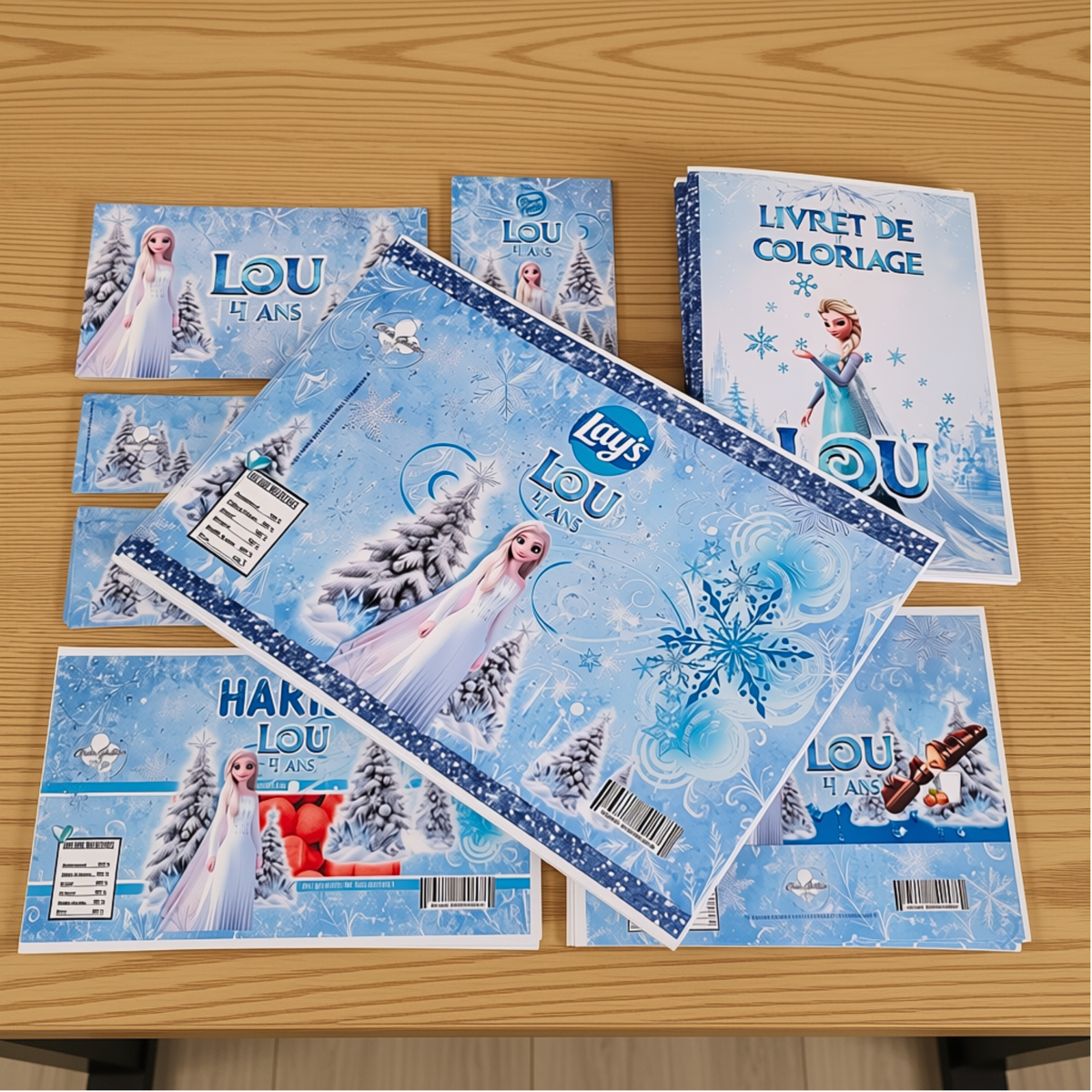 Pack de 30 Étiquettes Personnalisées
