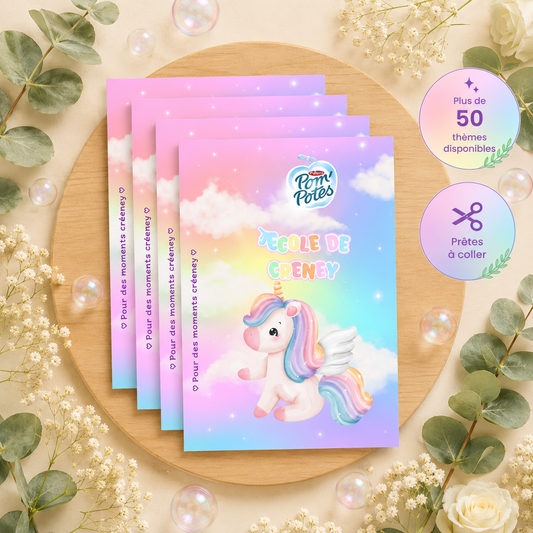 Étiquettes Pom'Potes Personnalisées (Lot de 5)
